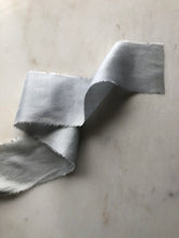 Load image into Gallery viewer, Upcycled Wide Silk Sari Ribbon