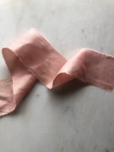 Load image into Gallery viewer, Upcycled Wide Silk Sari Ribbon