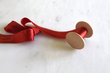 Load image into Gallery viewer, Sedona, sandstone red silk ribbon