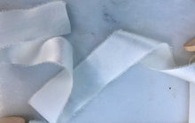 Load image into Gallery viewer, Charmeuse Silk Ribbon, Pearl