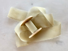 Load image into Gallery viewer, Sage Green, Silk Chiffon Ribbon