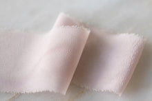 Load image into Gallery viewer, Dusty Rose, Silk Chiffon Ribbon