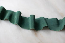 Load image into Gallery viewer, Wildwood, Green Crepe de Chine Ribbon