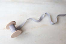 Load image into Gallery viewer, Smoke, grey silk ribbon