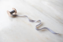 Load image into Gallery viewer, Smoke, grey silk ribbon