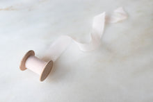 Load image into Gallery viewer, Pale Rose, Silk Chiffon Ribbon