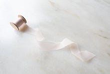 Load image into Gallery viewer, Pale Rose, Silk Chiffon Ribbon
