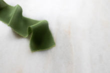 Load image into Gallery viewer, Moss, Crepe de Chine ribbon
