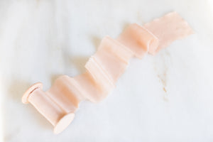 Bondi Peach Silk Ribbon