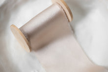 Load image into Gallery viewer, Charmeuse Silk Ribbon, Pale Blush
