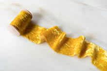 Load image into Gallery viewer, Goldenrod, Yellow Velvet