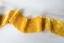 Load image into Gallery viewer, Goldenrod, Yellow Velvet