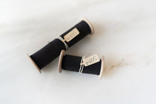 Load image into Gallery viewer, Raven, Black Crepe de Chine Ribbon