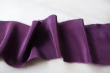 Load image into Gallery viewer, Maeve, violet crepe de chine ribbon