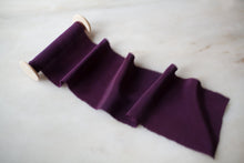 Load image into Gallery viewer, Maeve, violet crepe de chine ribbon