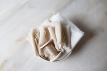 Load image into Gallery viewer, Champagne, cream crepe de chine ribbon