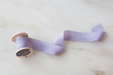 Load image into Gallery viewer, Lilac, crepe de chine ribbon