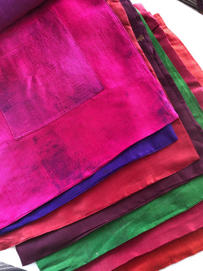 Upcycled Silk Sari Tote Bags
