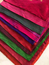 Load image into Gallery viewer, Upcycled Silk Sari Tote Bags
