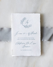 Load image into Gallery viewer, Fog, Grey Silk Ribbon