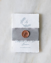 Load image into Gallery viewer, Fog, Grey Silk Ribbon