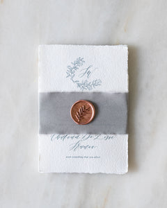 Fog, Grey Silk Ribbon
