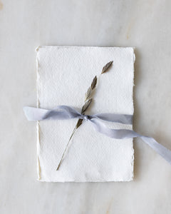 Smoke, grey silk ribbon