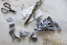 Load image into Gallery viewer, Smoke Grey Silk Ribbon