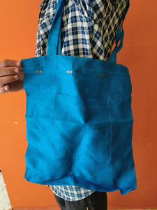 Upcycled Silk Sari Tote Bags