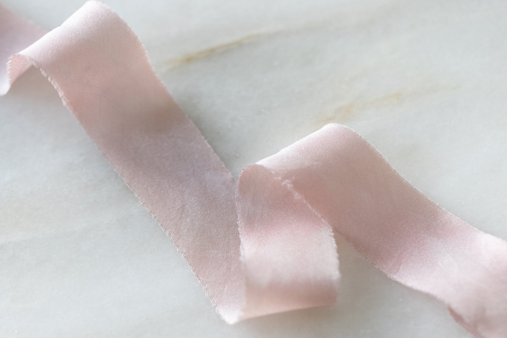 Dusty Rose Pink Silk Ribbon – Nettle + Silk