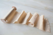 Load image into Gallery viewer, Creme Brûlée, taupe silk crepe de chine ribbon
