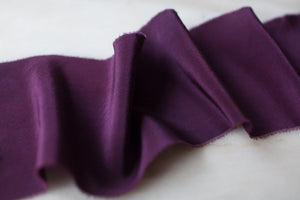 Maeve, violet crepe de chine